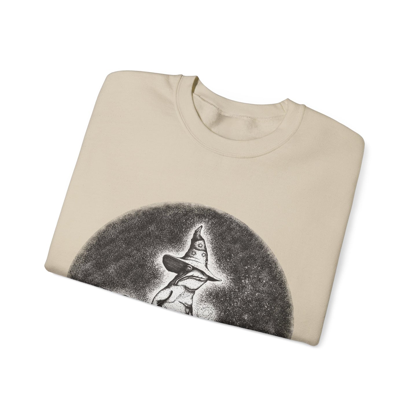"Wizard Frog" Crewneck Sweatshirt (Unisex)