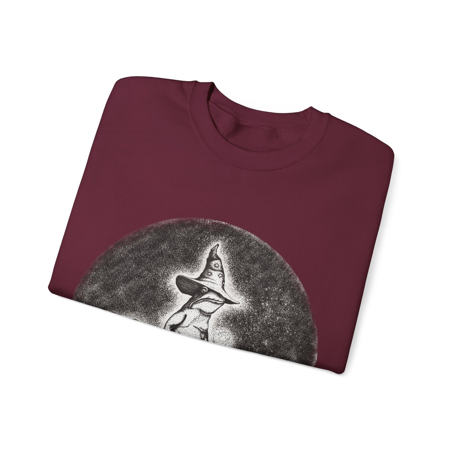 "Wizard Frog" Crewneck Sweatshirt (Unisex)