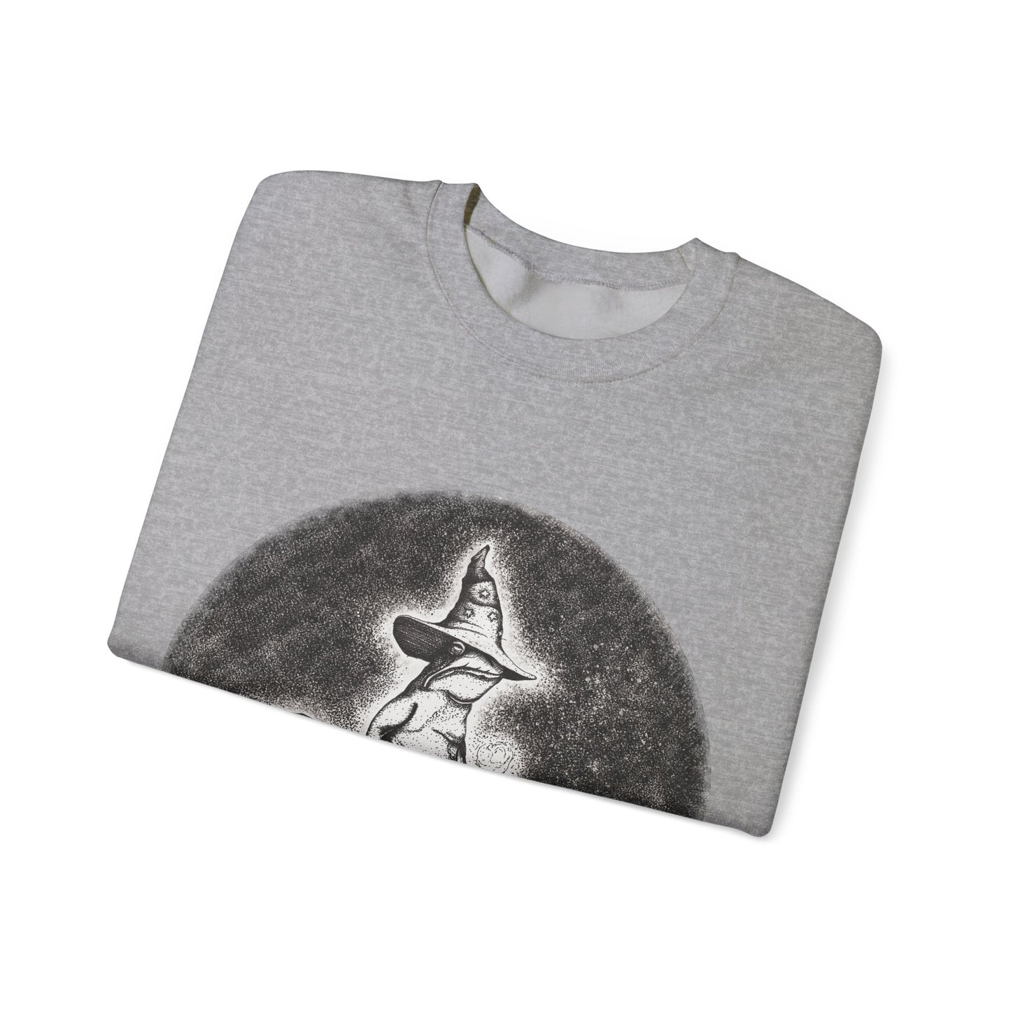 "Wizard Frog" Crewneck Sweatshirt (Unisex)