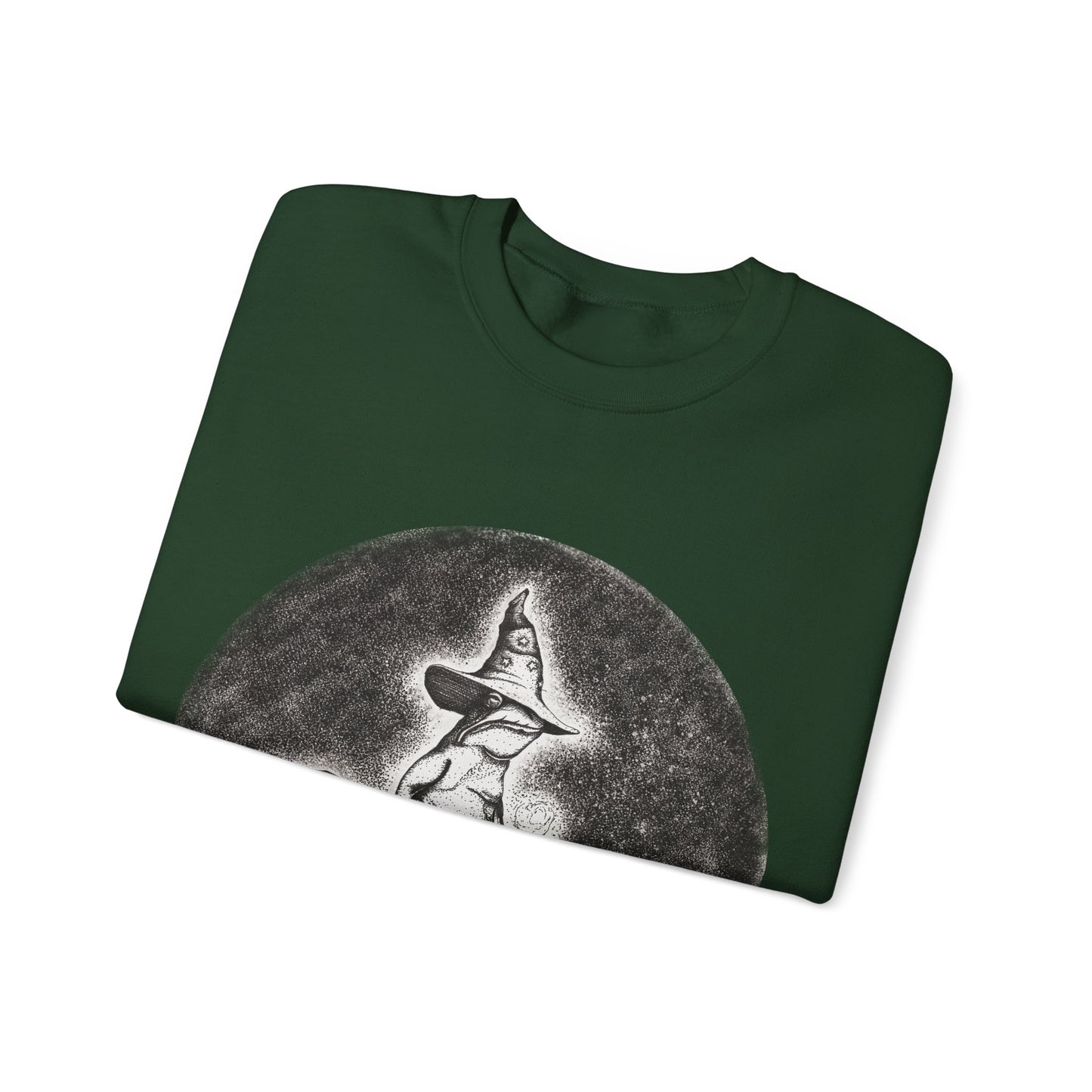 "Wizard Frog" Crewneck Sweatshirt (Unisex)