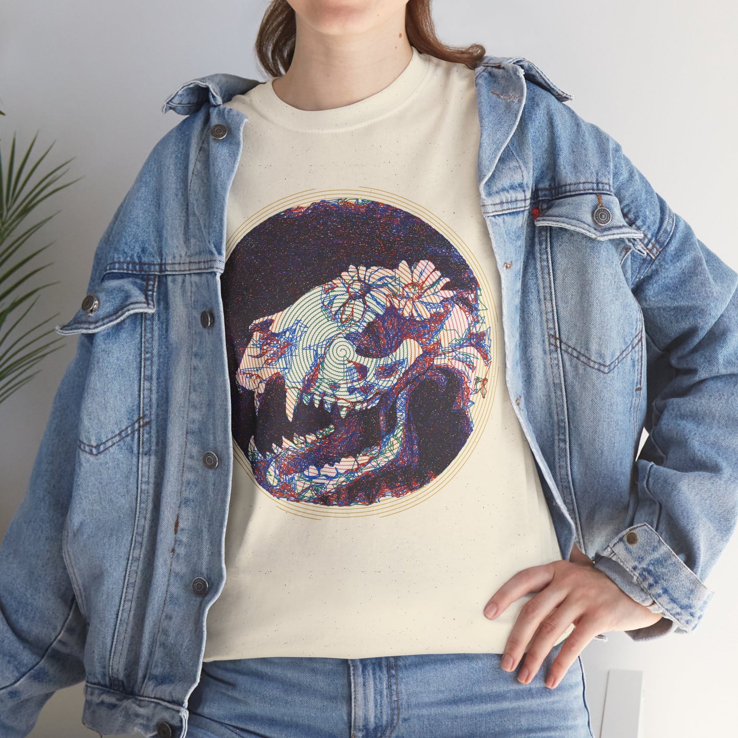 Limited Edition "Pushing up Daisies" T-Shirt - New Media Collaboration by Alexandra Sosin and Barnplotter