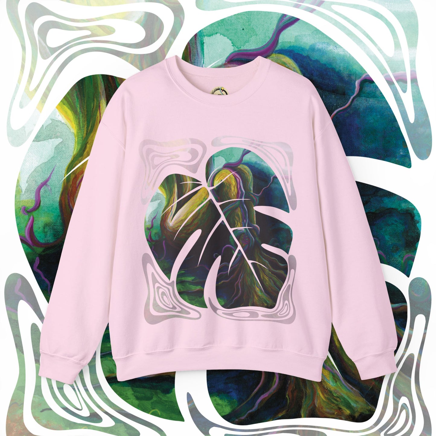 "Forest Nymph" Unisex Crewneck Sweatshirt (Art on Front)