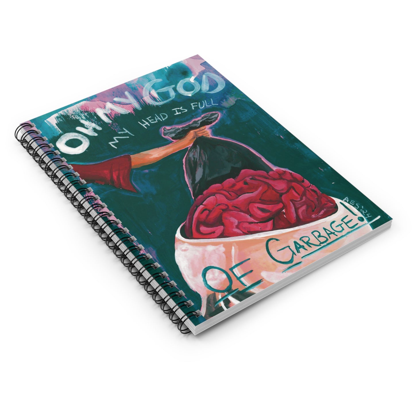 "Overthinking" Spiral Notebook
