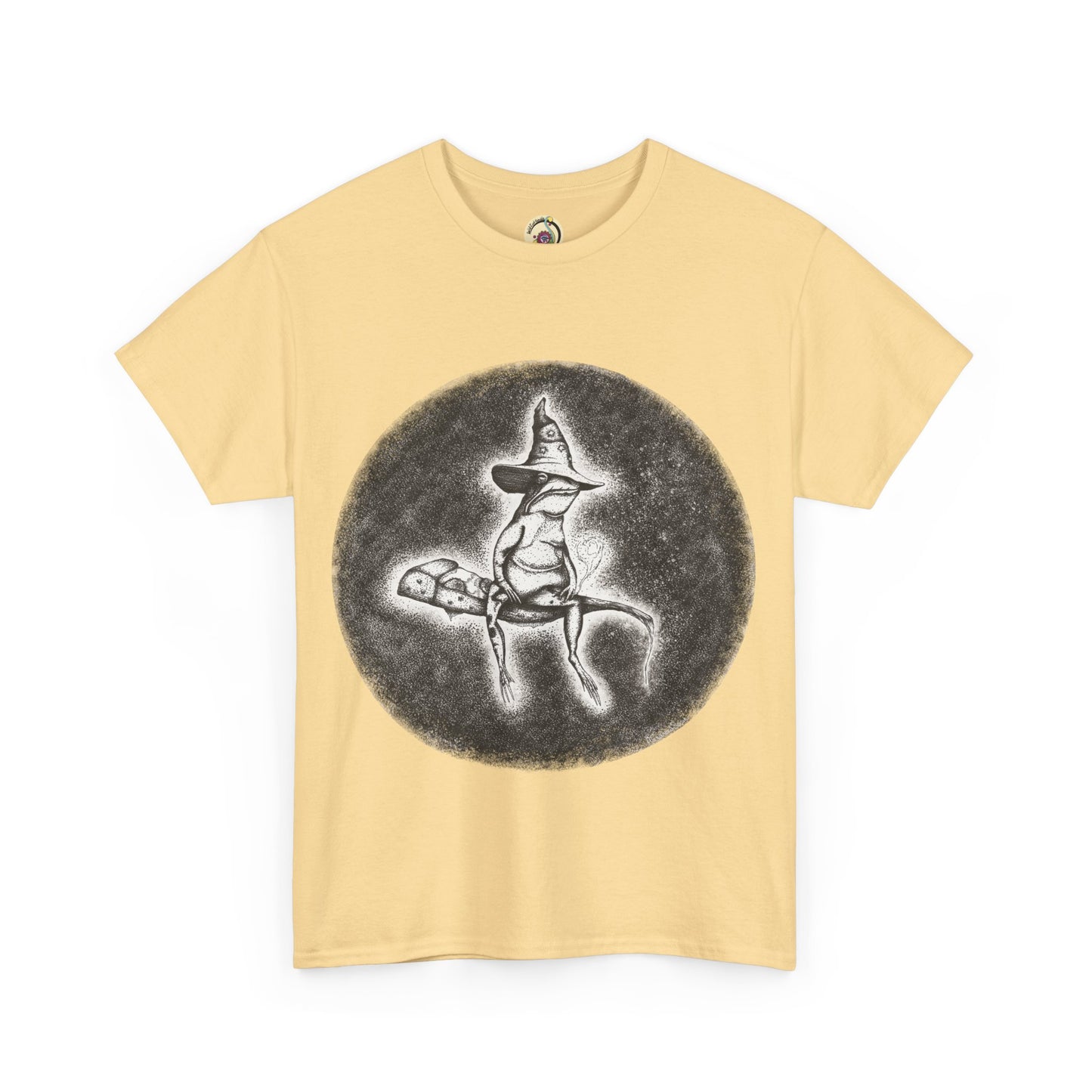 "Wizard Frog" Unisex Heavy Cotton Tee
