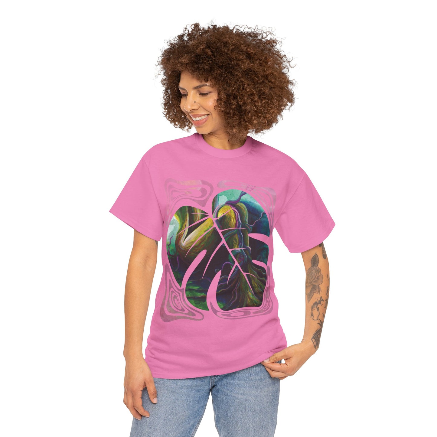 "Forest Nymph" Unisex Heavy Cotton T-Shirt