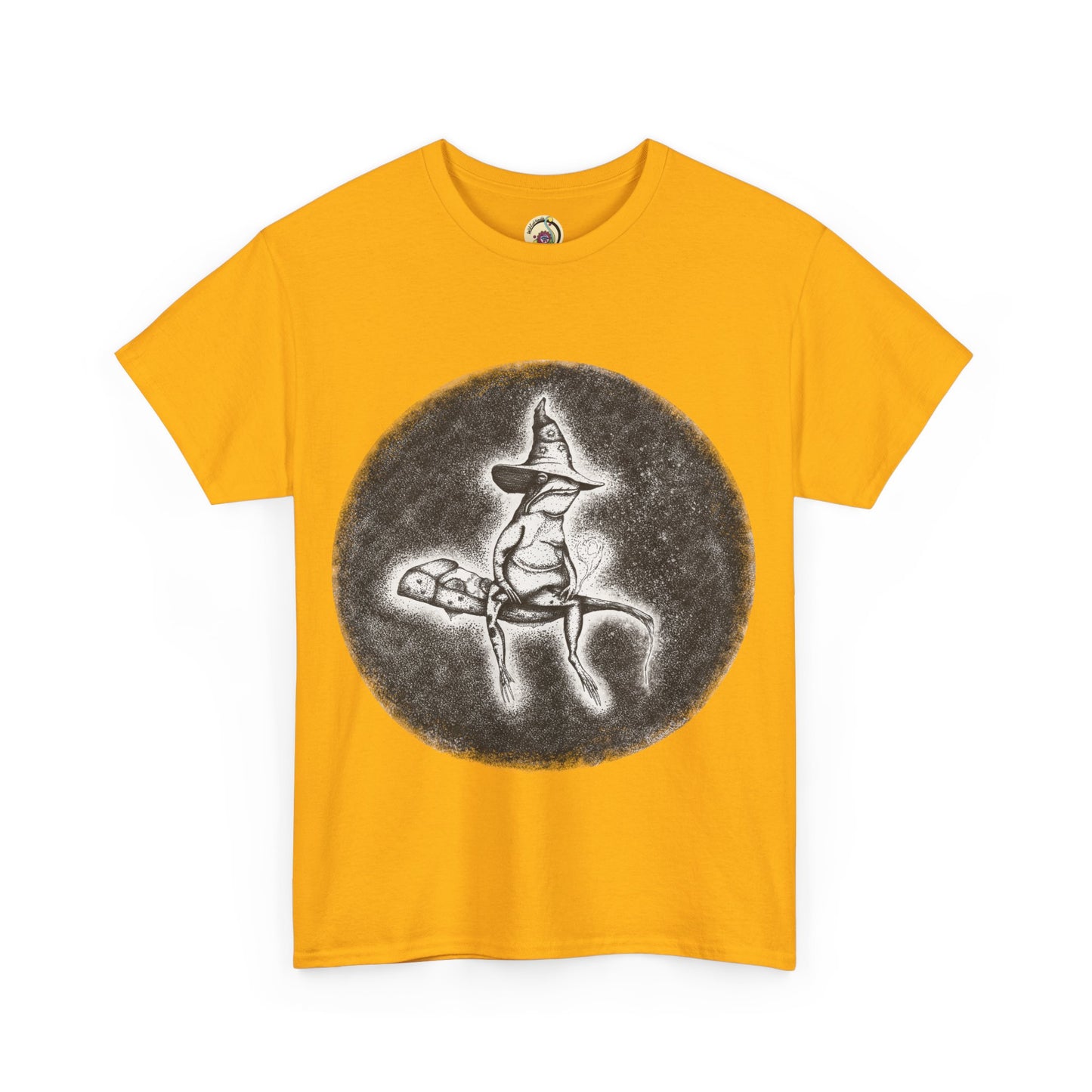 "Wizard Frog" Unisex Heavy Cotton Tee