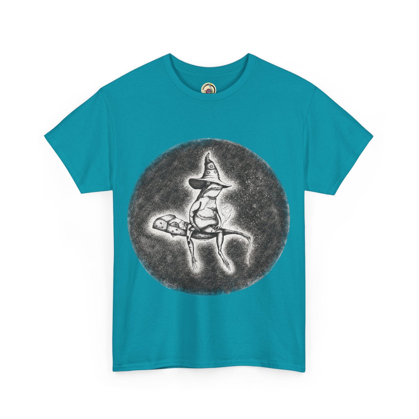"Wizard Frog" Unisex Heavy Cotton Tee