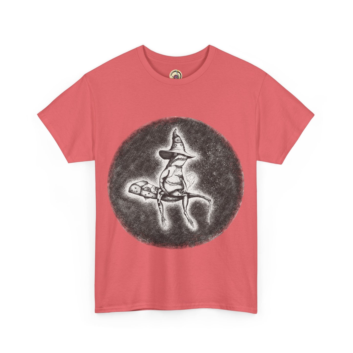 "Wizard Frog" Unisex Heavy Cotton Tee