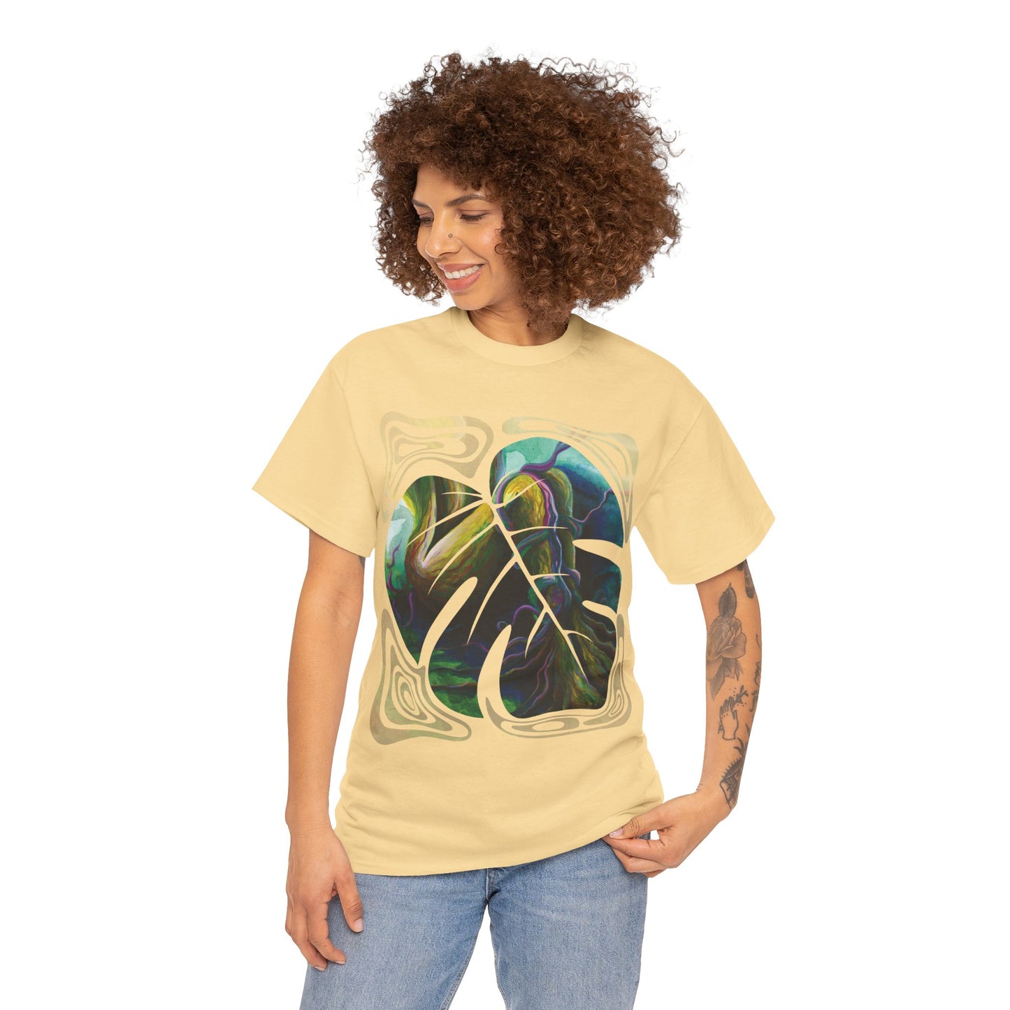 "Forest Nymph" Unisex Heavy Cotton T-Shirt