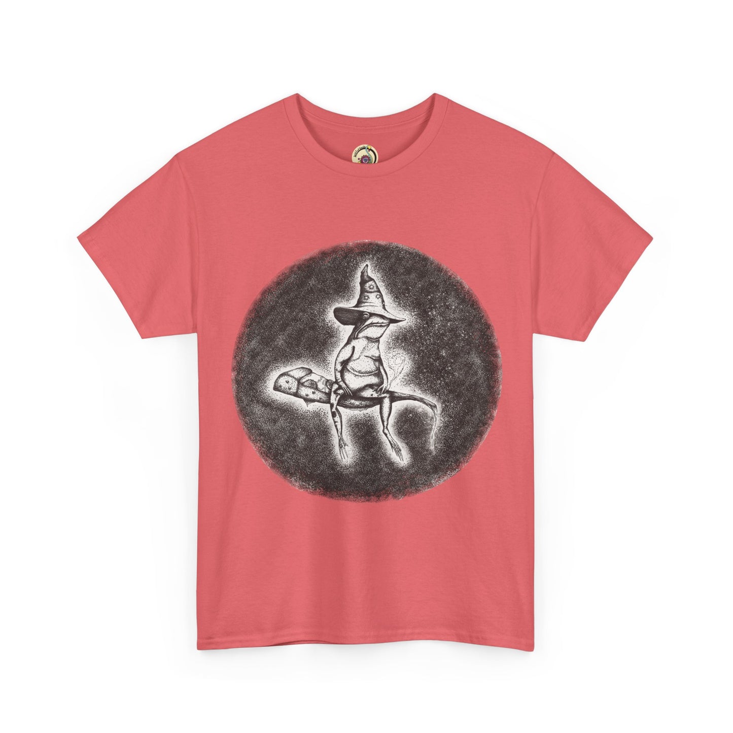 "Wizard Frog" Unisex Heavy Cotton T-Shirt