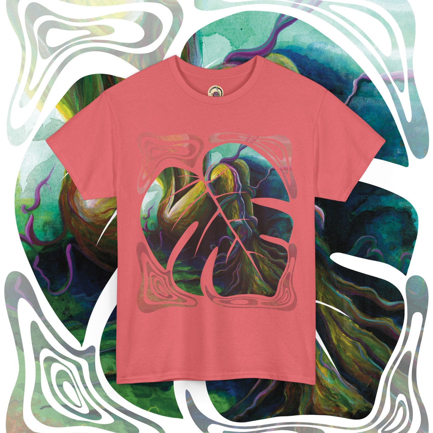 "Forest Nymph" Unisex Heavy Cotton T-Shirt