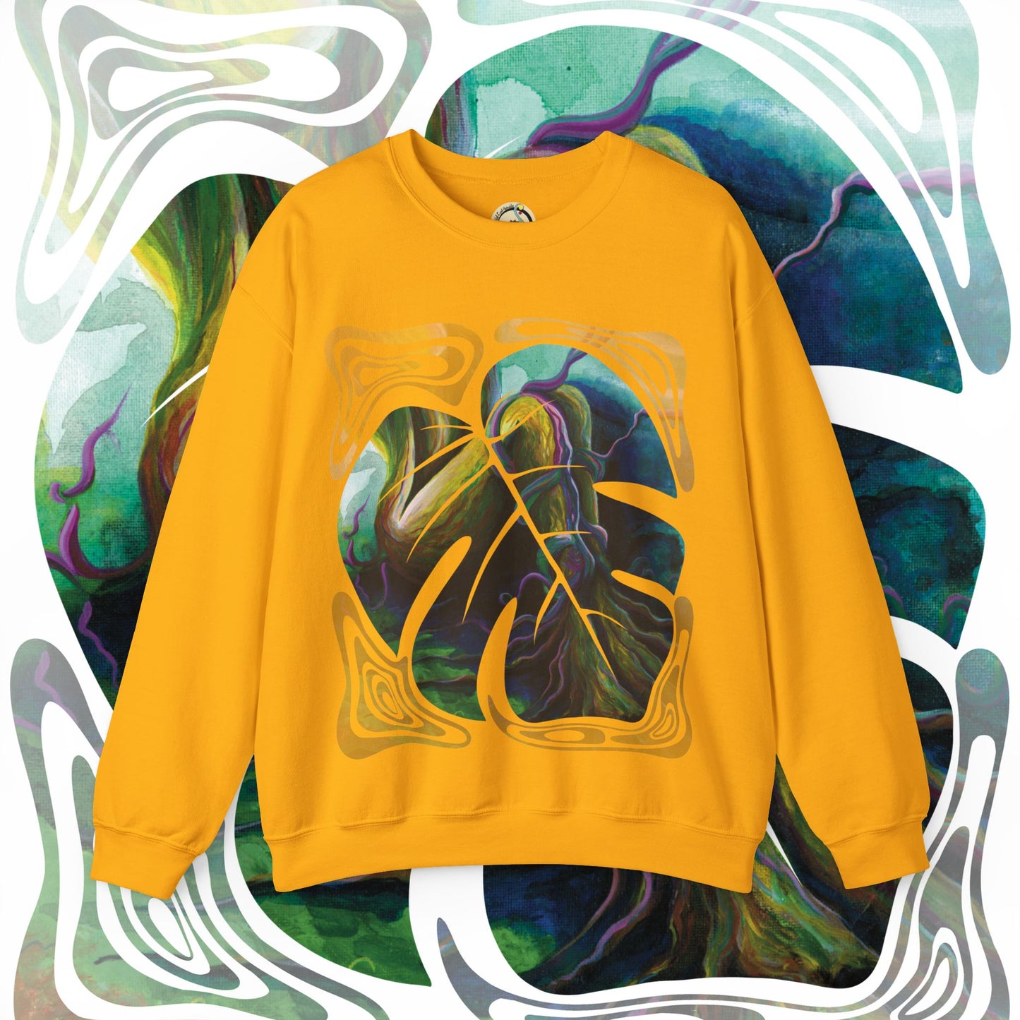 "Forest Nymph" Unisex Crewneck Sweatshirt (Art on Front)