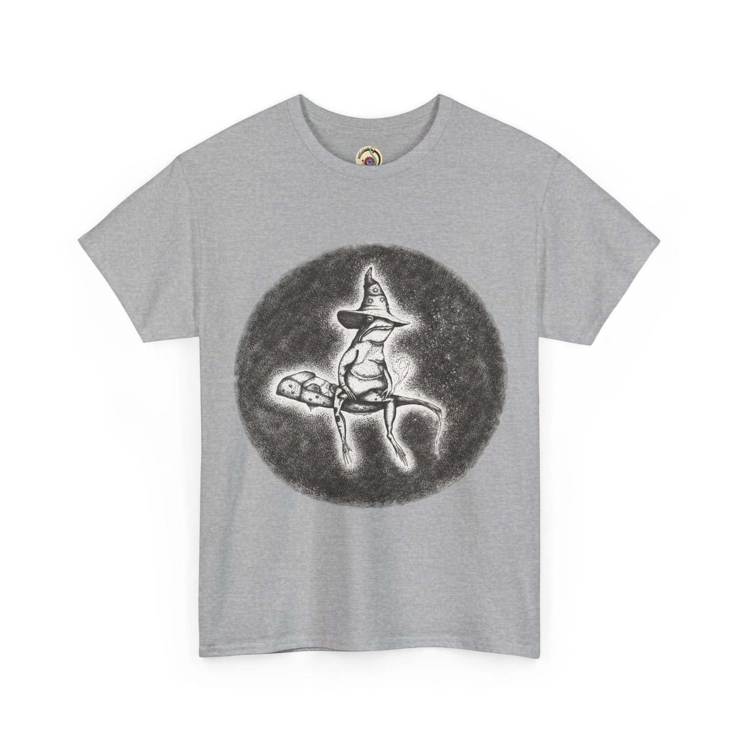 "Wizard Frog" Unisex Heavy Cotton T-Shirt