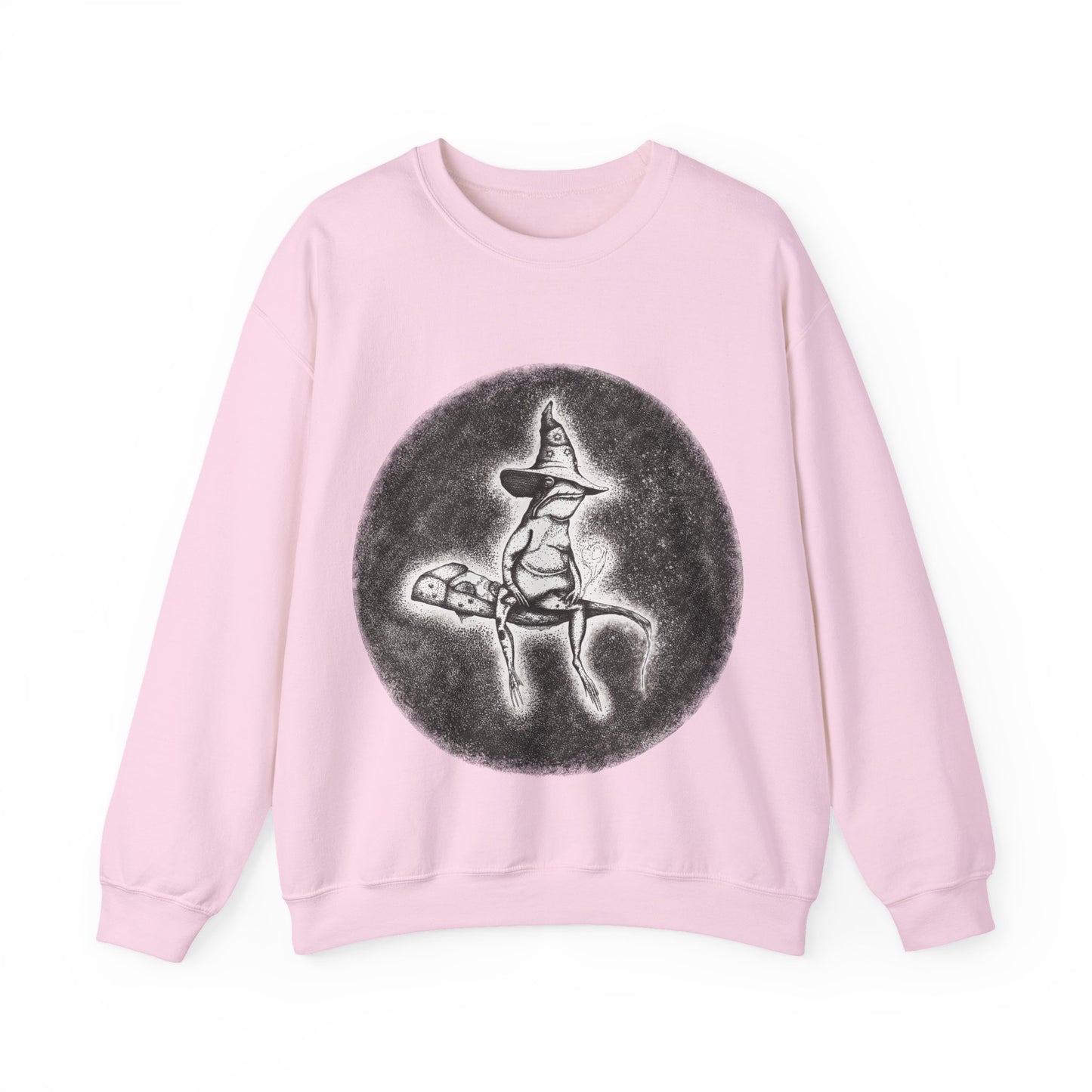 "Wizard Frog" Crewneck Sweatshirt (Unisex)