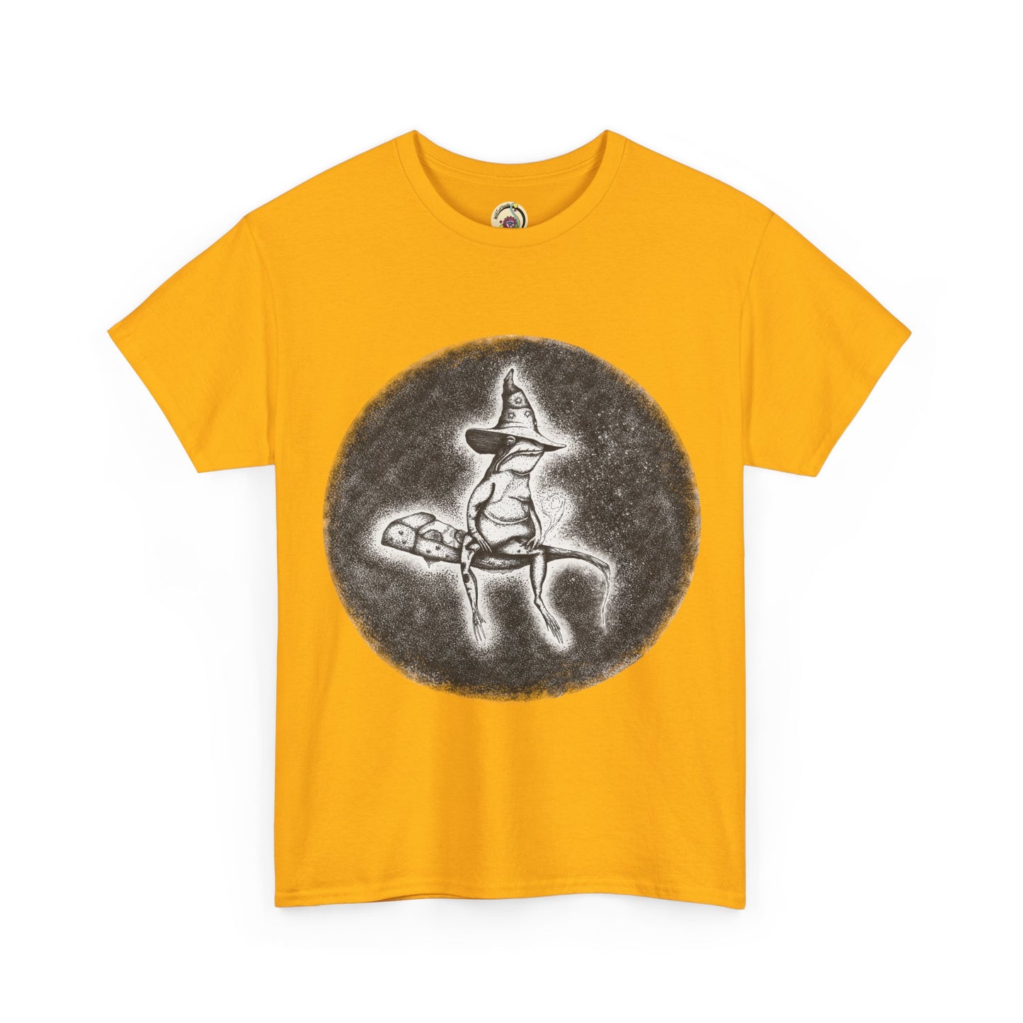 "Wizard Frog" Unisex Heavy Cotton T-Shirt