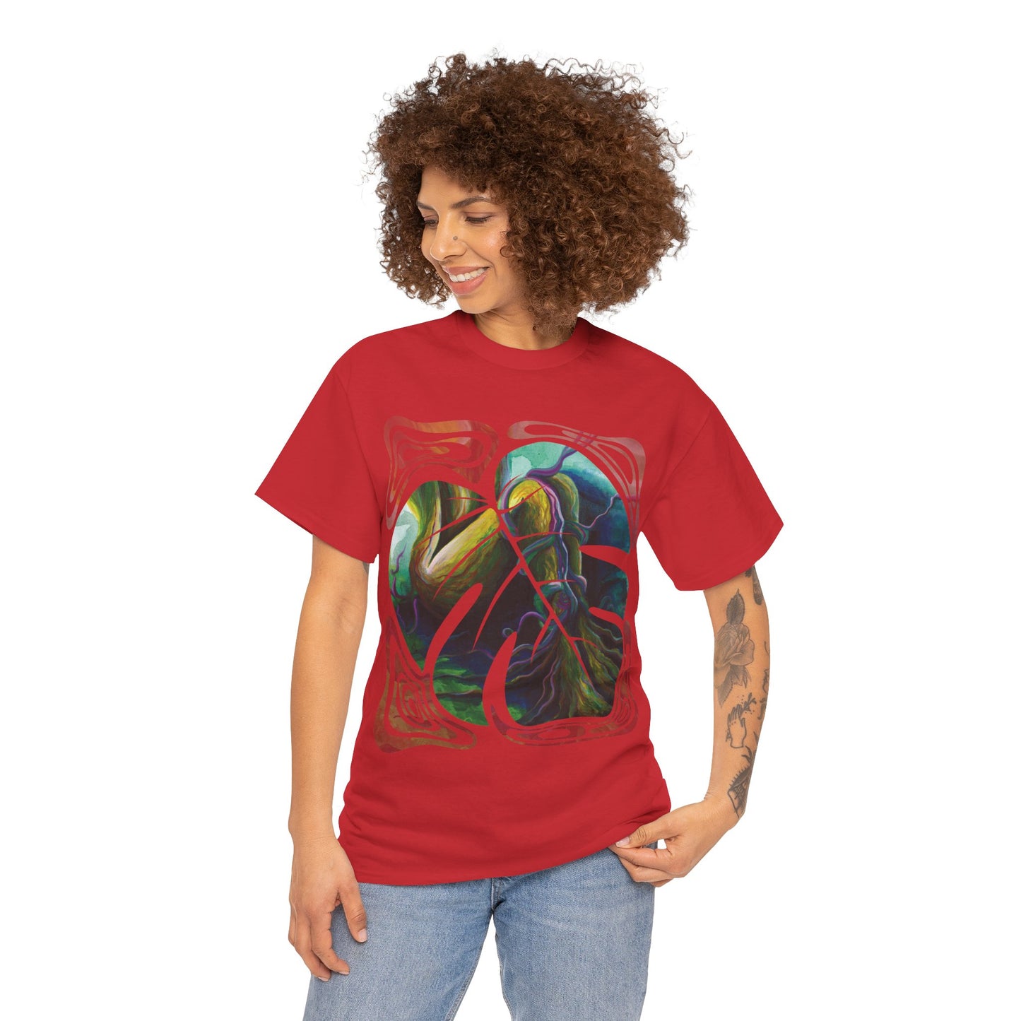 "Forest Nymph" Unisex Heavy Cotton T-Shirt