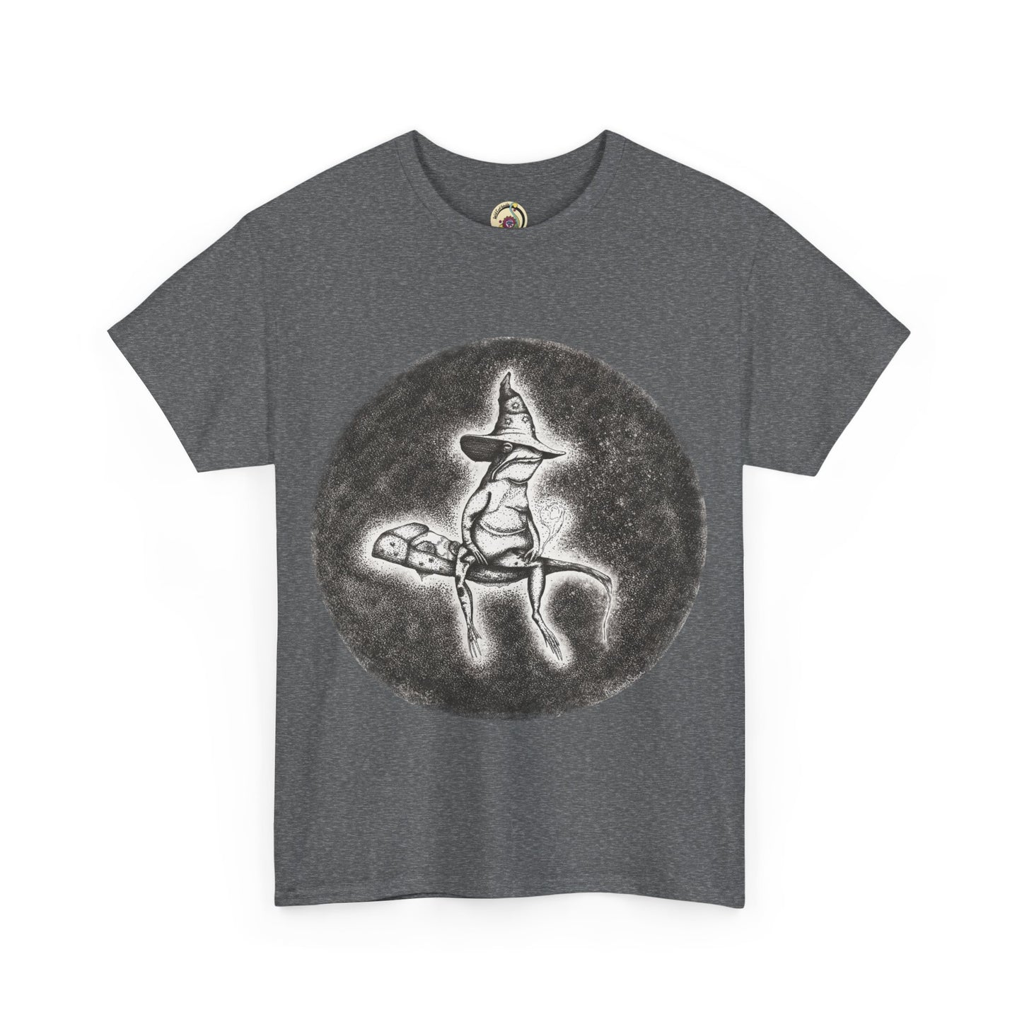 "Wizard Frog" Unisex Heavy Cotton Tee