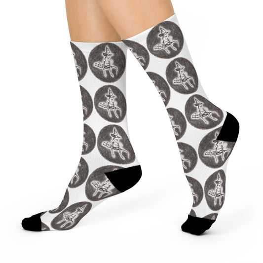 "Wizard Frog" Cushioned Crew Socks