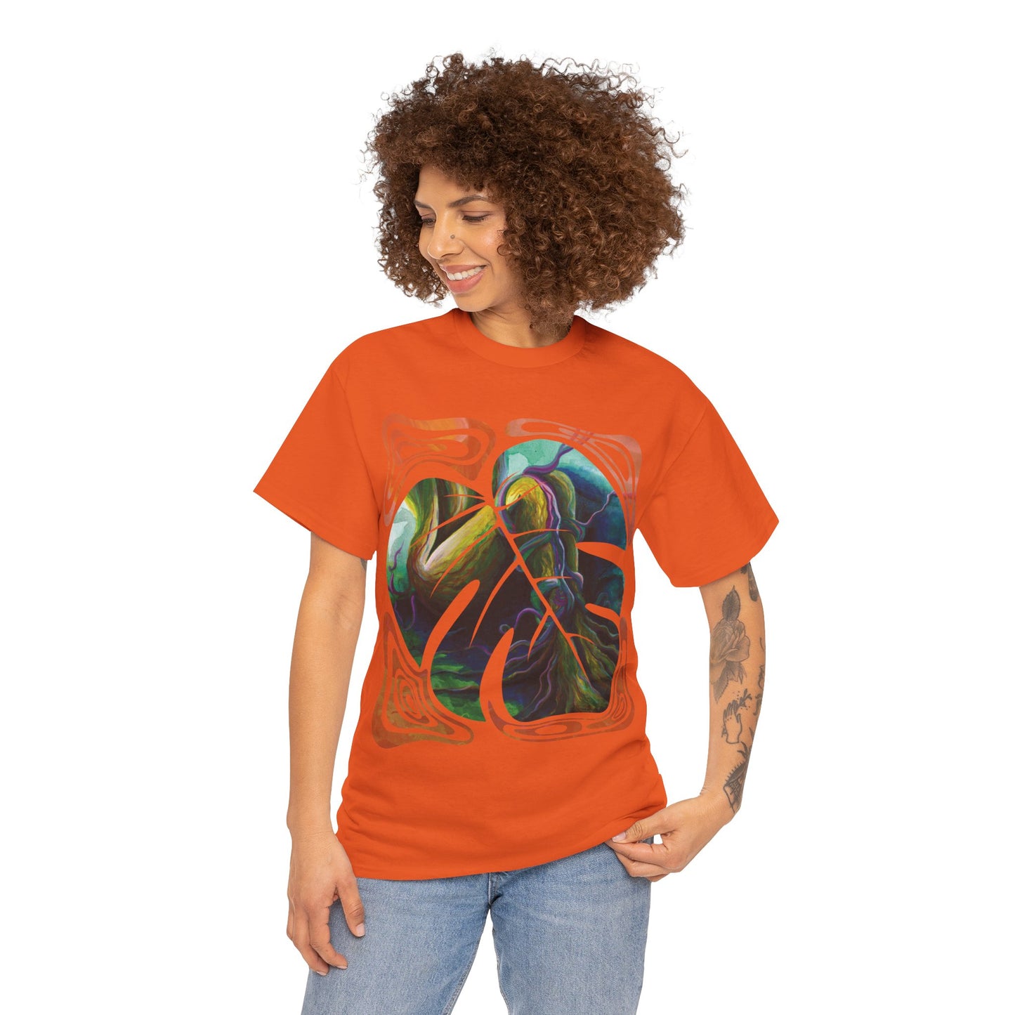 "Forest Nymph" Unisex Heavy Cotton T-Shirt