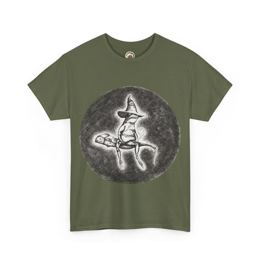 "Wizard Frog" Unisex Heavy Cotton Tee
