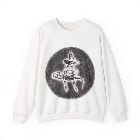 "Wizard Frog" Crewneck Sweatshirt (Unisex)