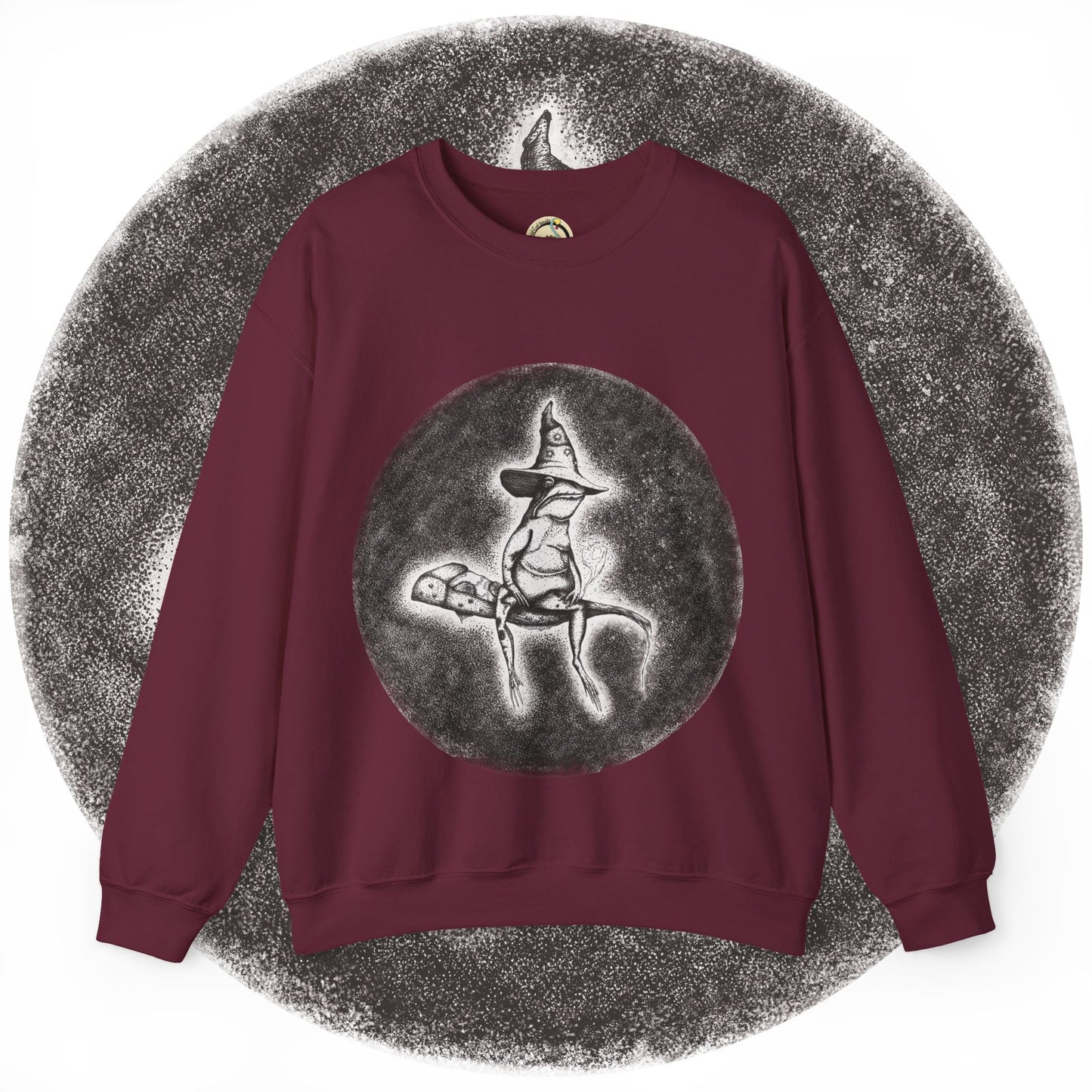 "Wizard Frog" Unisex Crewneck Sweatshirt