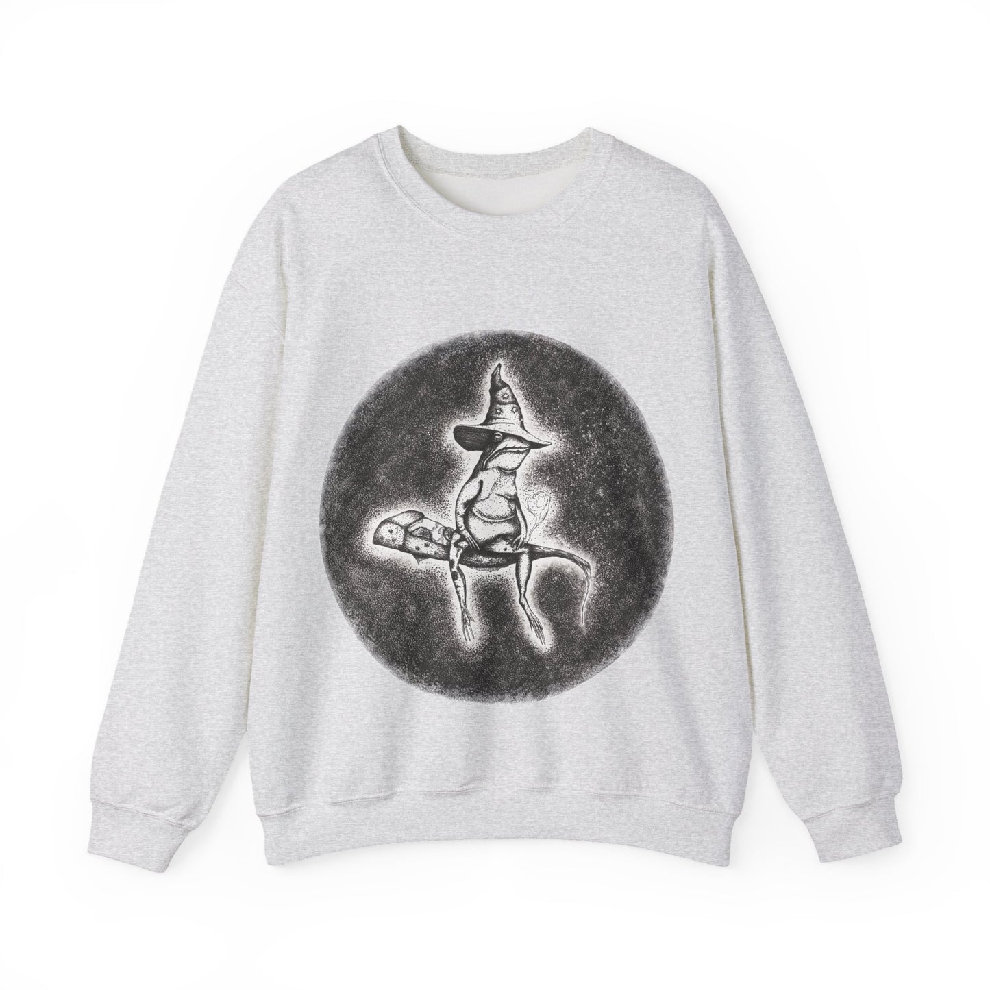 "Wizard Frog" Crewneck Sweatshirt (Unisex)