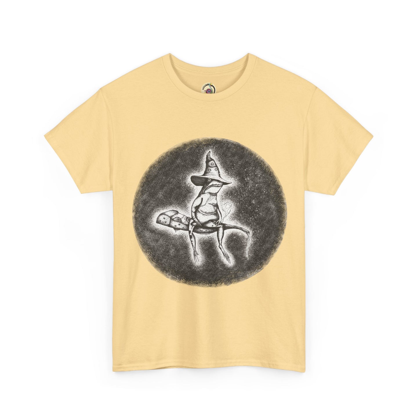 "Wizard Frog" Unisex Heavy Cotton T-Shirt
