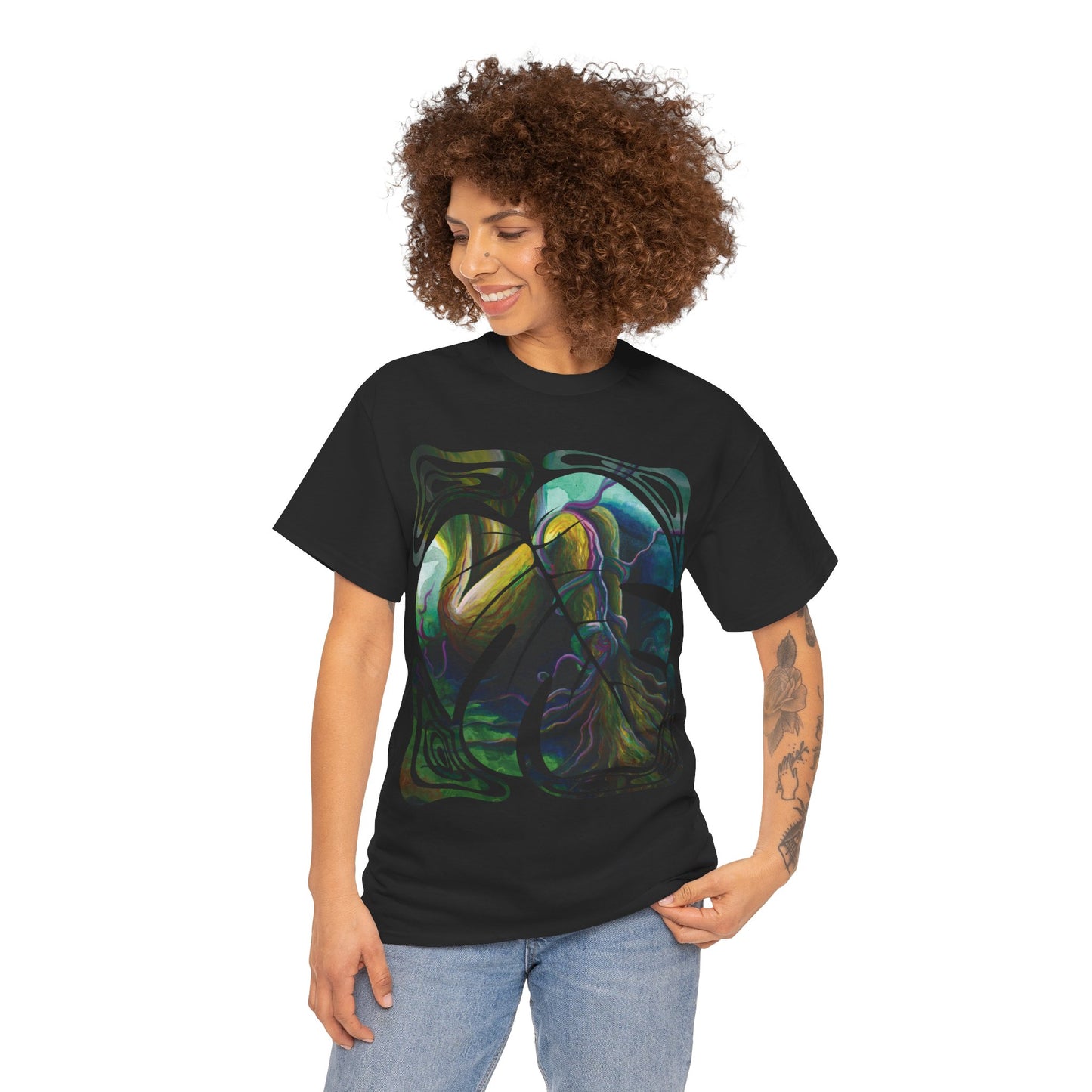 "Forest Nymph" Unisex Heavy Cotton T-Shirt