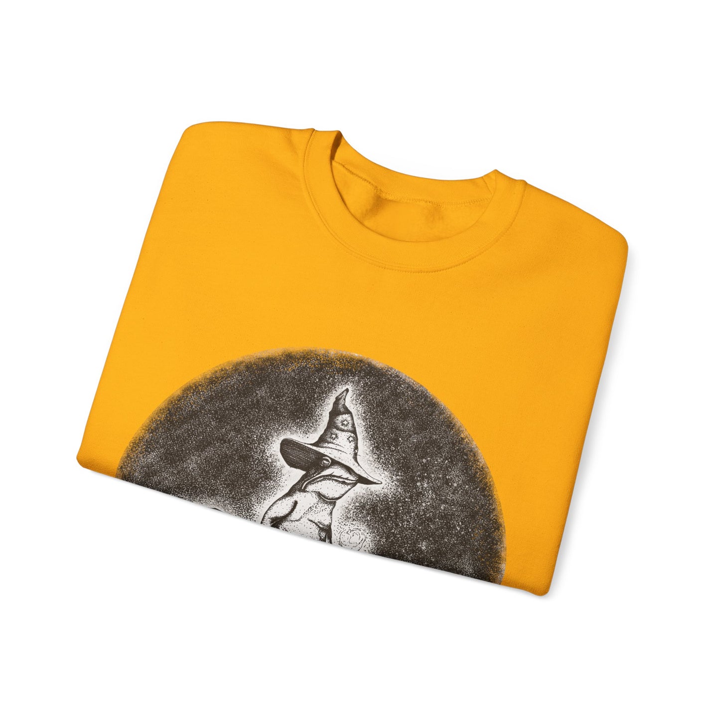 "Wizard Frog" Crewneck Sweatshirt (Unisex)