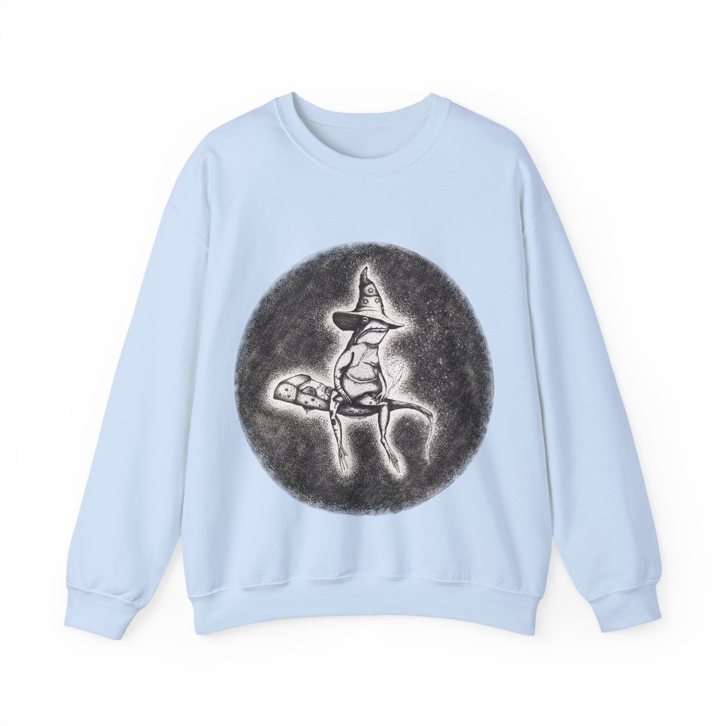 "Wizard Frog" Crewneck Sweatshirt (Unisex)