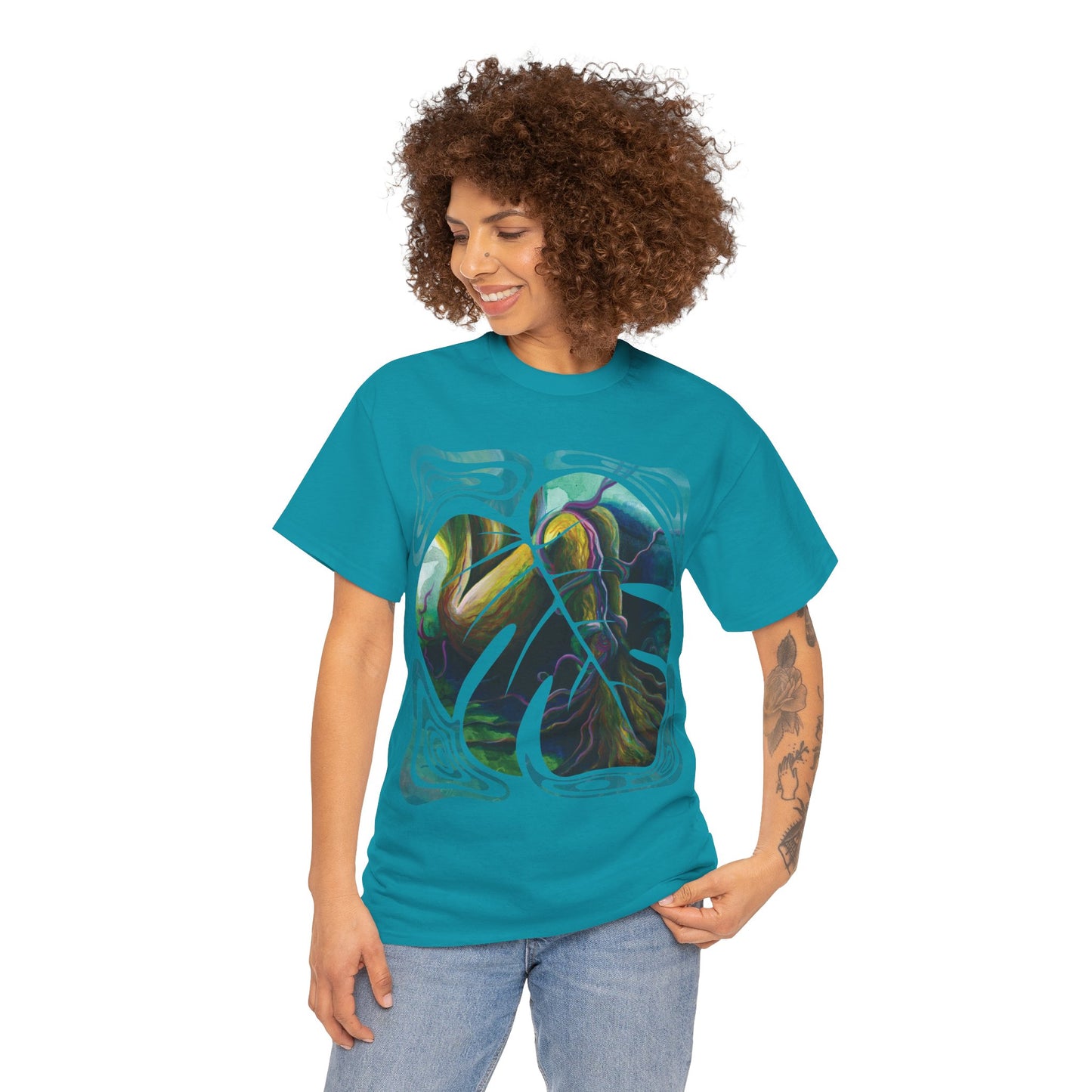 "Forest Nymph" Unisex Heavy Cotton T-Shirt