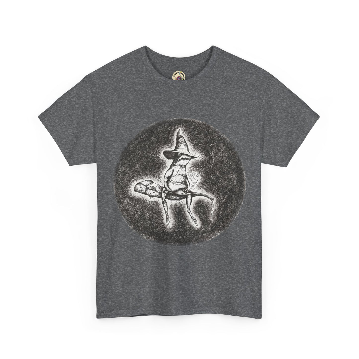 "Wizard Frog" Unisex Heavy Cotton T-Shirt