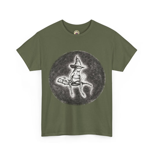 "Wizard Frog" Unisex Heavy Cotton T-Shirt