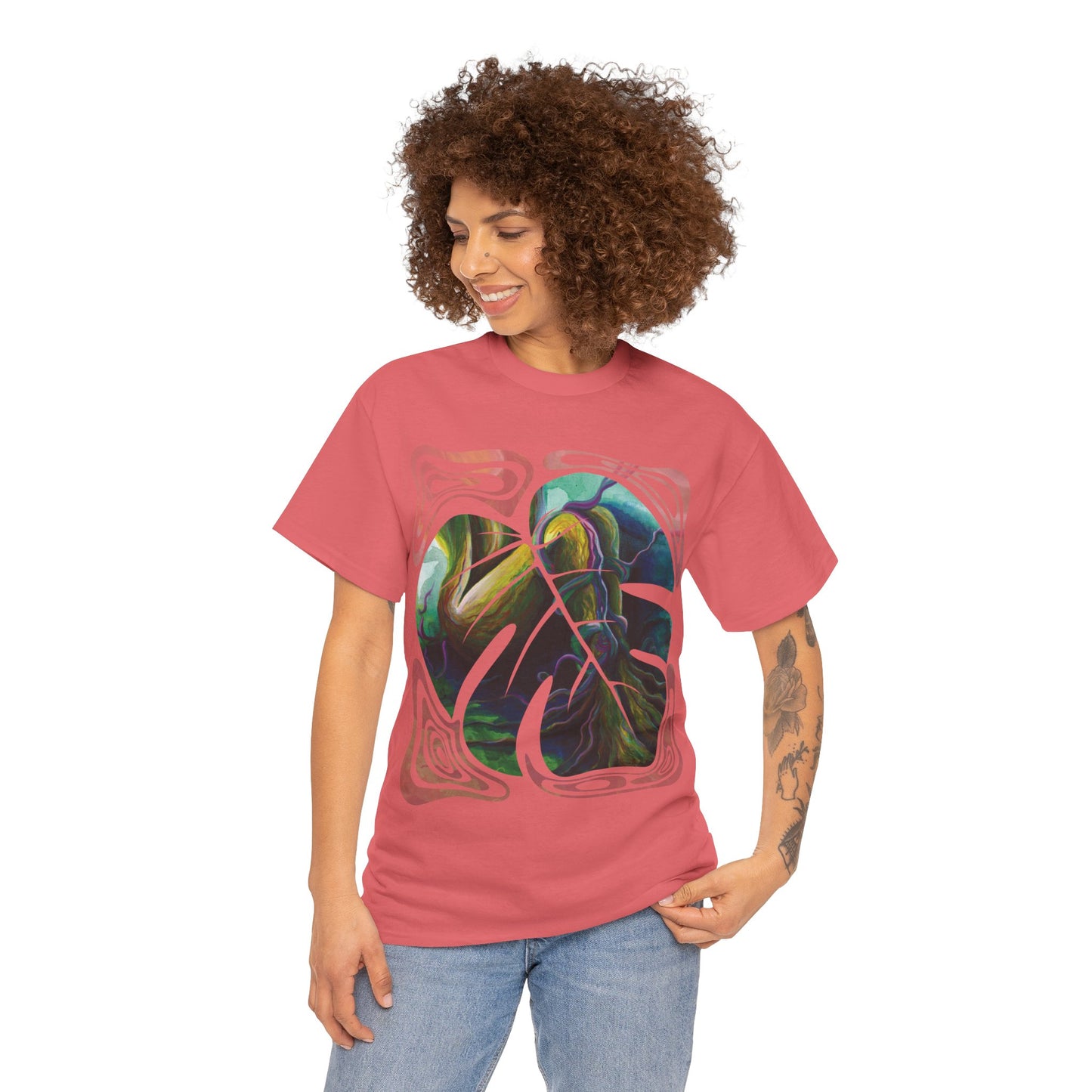 "Forest Nymph" Unisex Heavy Cotton T-Shirt