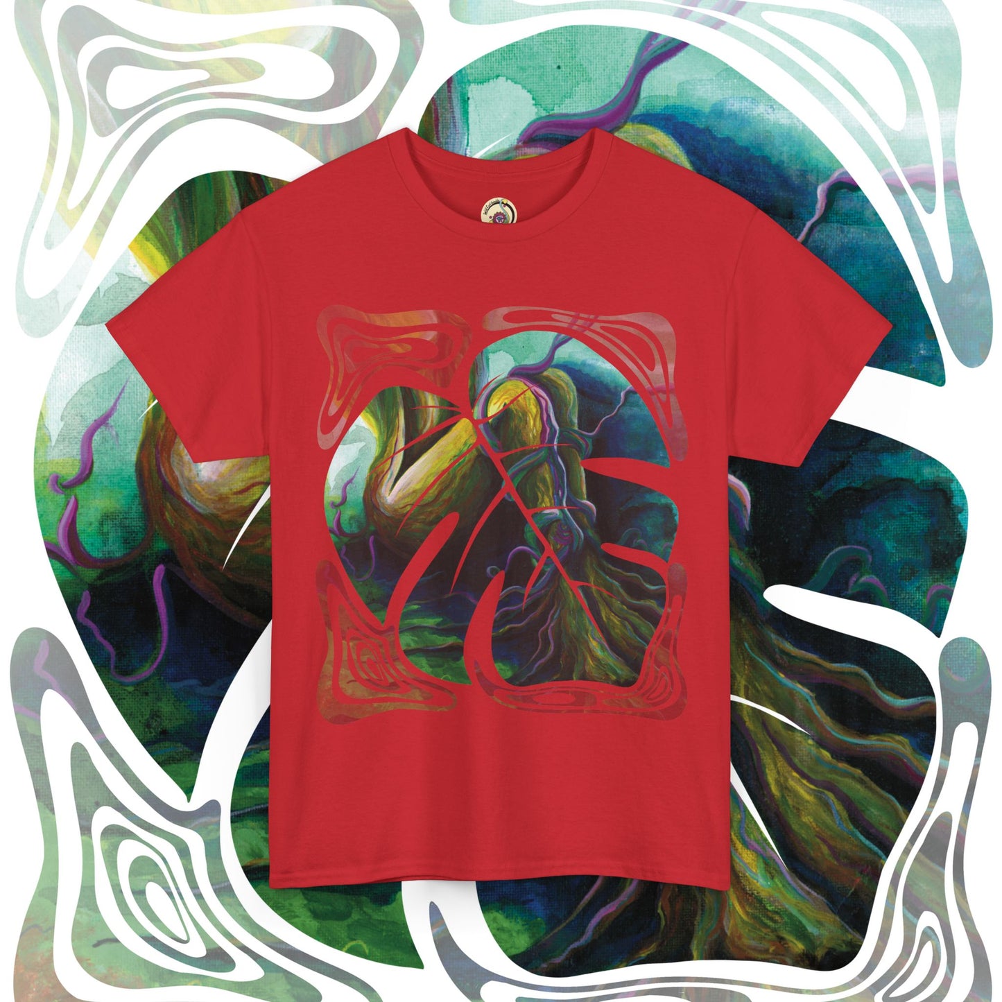 "Forest Nymph" Unisex Heavy Cotton T-Shirt