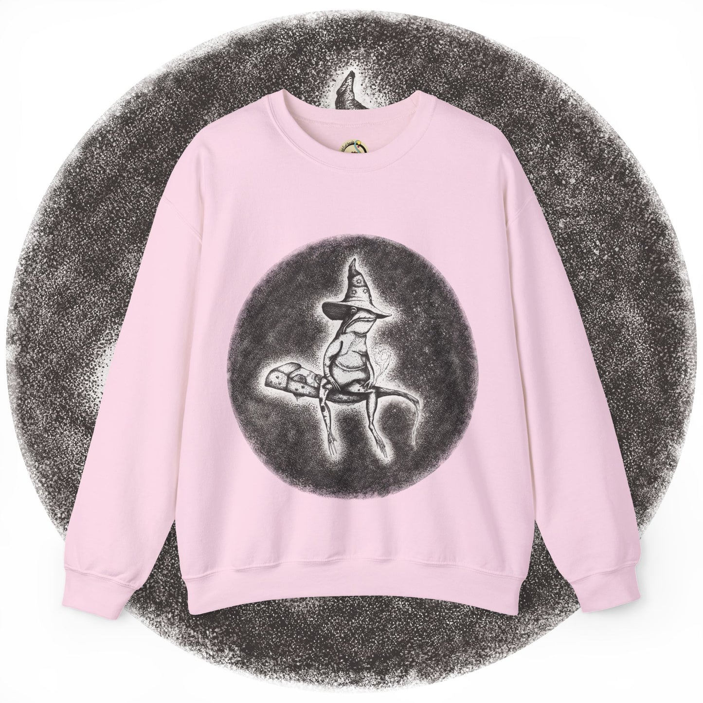"Wizard Frog" Unisex Crewneck Sweatshirt