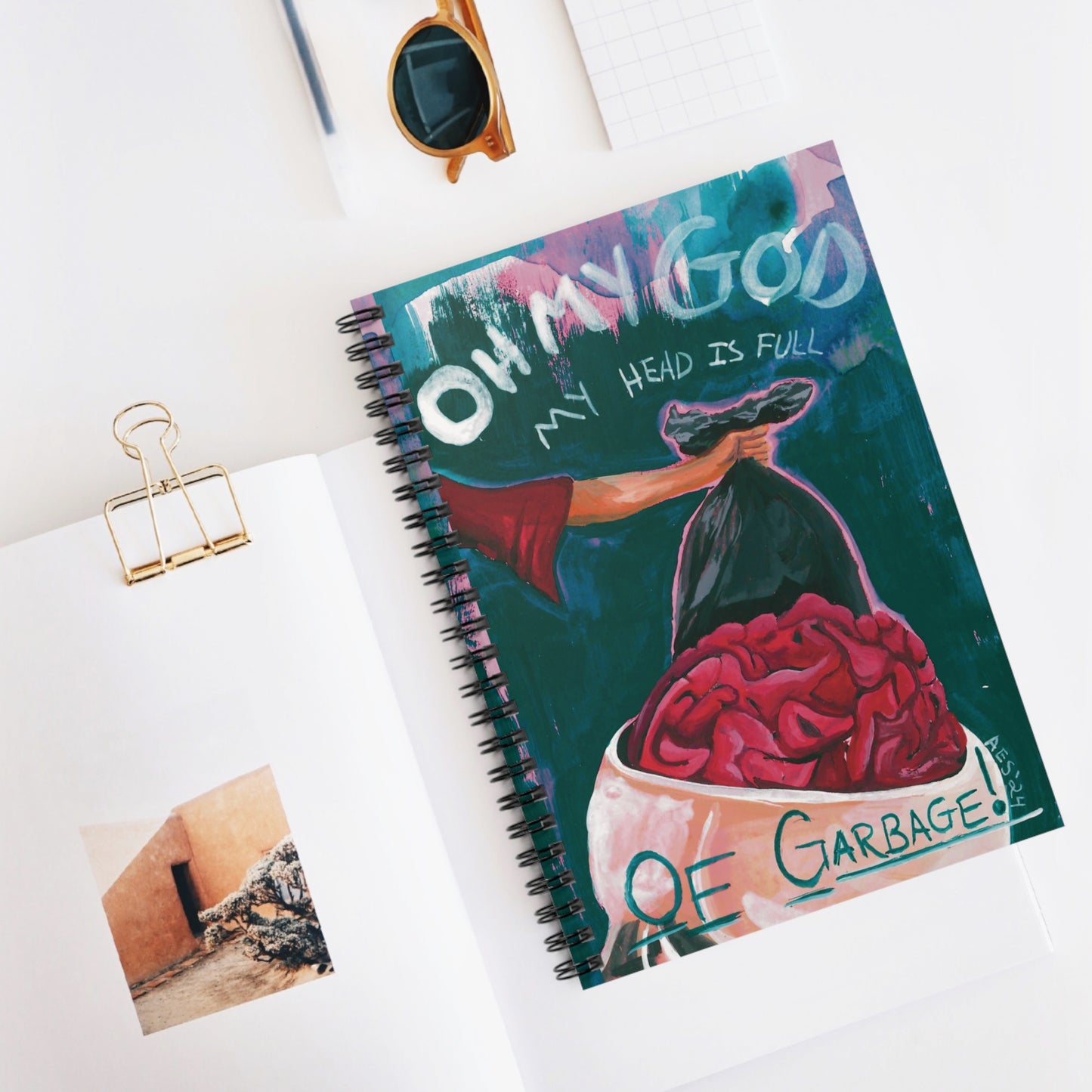 "Overthinking" Spiral Notebook