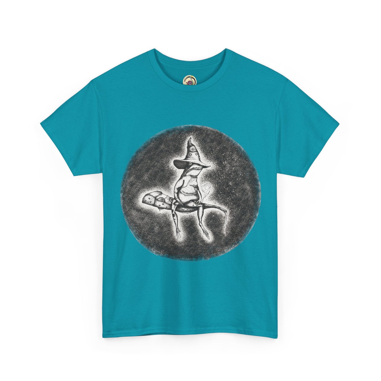 "Wizard Frog" Unisex Heavy Cotton T-Shirt